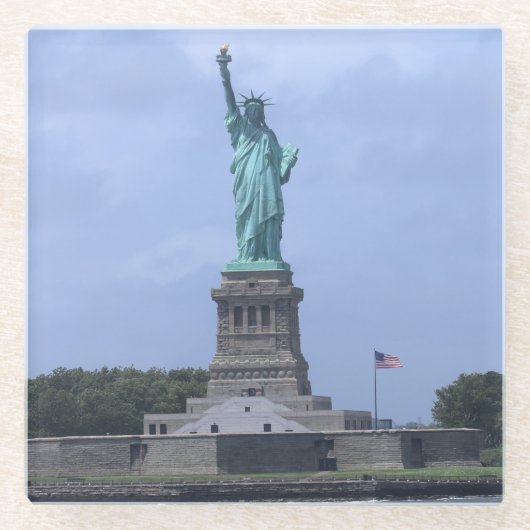 自由の女神 ガラスコースター (正面)