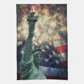 自由の女神 キッチンタオル (縦)