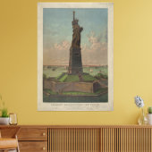 自由の女神 キャンバスプリント (インサイチュ (リビング))