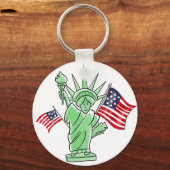 自由の女神 キーホルダー (正面)