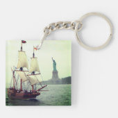 自由の女神 キーホルダー (裏面)