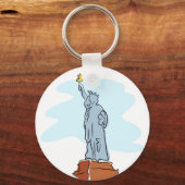 自由の女神 キーホルダー (正面)