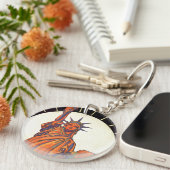 自由の女神 キーホルダー (正面右)