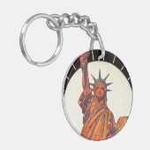 自由の女神 キーホルダー (正面左)