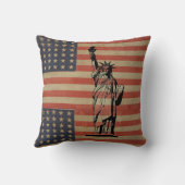 自由の女神 クッション (裏面)