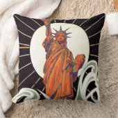 自由の女神 クッション (ブランケット)