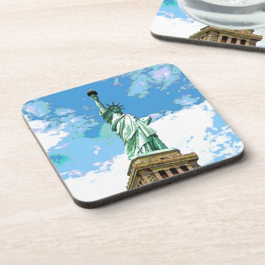 自由の女神 コースター (左側)