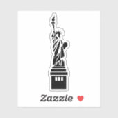 自由の女神 シール (シート)