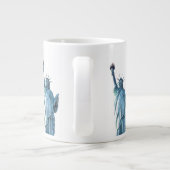 自由の女神 ジャンボコーヒーマグカップ (裏面)