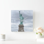 自由の女神 スクエア壁時計 (ホーム)