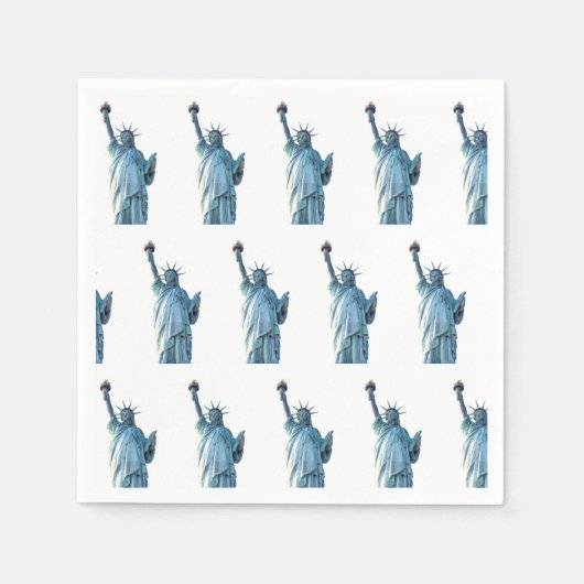 自由の女神 スタンダードカクテルナプキン (正面)