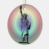 自由の女神 セラミックオーナメント (左)