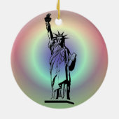 自由の女神 セラミックオーナメント (裏面)