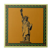 自由の女神 タイル (正面)
