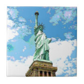 自由の女神 タイル (正面)