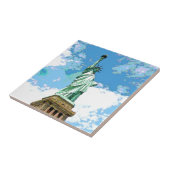 自由の女神 タイル (側面)