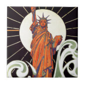 自由の女神 タイル (正面)