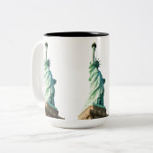 自由の女神 ツートーンマグカップ (正面左)