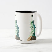 自由の女神 ツートーンマグカップ (正面右)