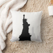 自由の女神、ニューヨーク クッション (ブランケット)