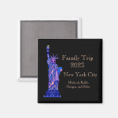 自由の女神 – ニューヨーク・シティ・ランドマーク –  マグネット (正面/裏面)