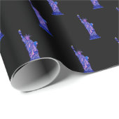 自由の女神 – ニューヨーク・シティ・ランドマーク –  ラッピングペーパー (ロールコーナー)