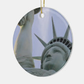 自由の女神、ニューヨーク セラミックオーナメント (左)