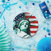 自由の女神、ニューヨーク ペーパープレート (パーティー)