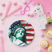 自由の女神、ニューヨーク ペーパープレート (パーティー)