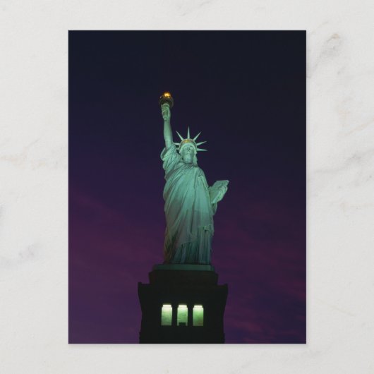 自由の女神、ニューヨーク、米国7 ポストカード (正面)