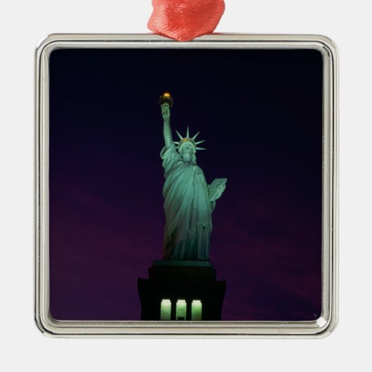 自由の女神、ニューヨーク、米国7 メタルオーナメント (正面)