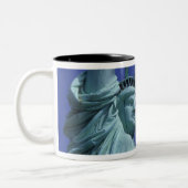 自由の女神、ニューヨーク、米国9 ツートーンマグカップ (左)
