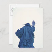 自由の女神、ニューヨーク、米国RF) ポストカード (正面/裏面)