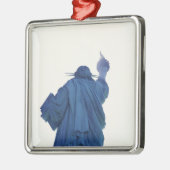 自由の女神、ニューヨーク、米国RF) メタルオーナメント (左)