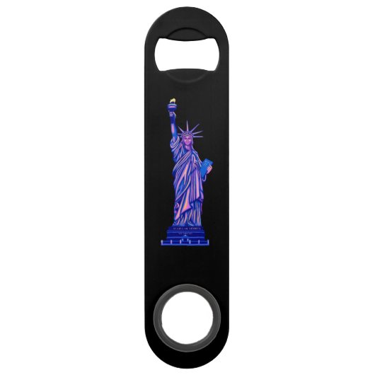 自由の女神 – ニューヨーク–7月4日 –  スピード栓抜き (裏面)