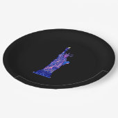 自由の女神 – ニューヨーク–7月4日 –  ペーパープレート (アングル)