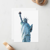 自由の女神 ノートカード (正面/裏面インサイチュ)