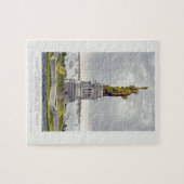 自由の女神,バルト素晴らしルディ像 ジグソーパズル (横)