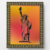 自由の女神 フォトプラーク (正面)