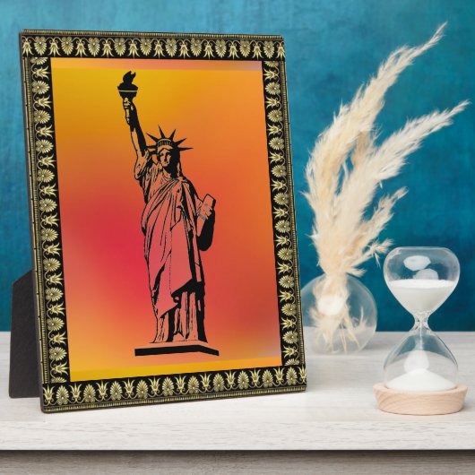 自由の女神 フォトプラーク (側面)