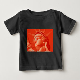 自由の女神 ベビーTシャツ