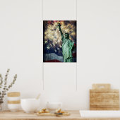 自由の女神 ポスター (キッチン)