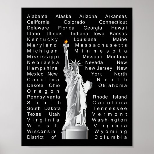 自由の女神 ポスター (正面)