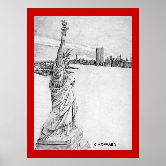 自由の女神 ポスター (正面)
