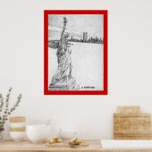 自由の女神 ポスター (キッチン)