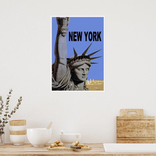 自由の女神 ポスター (キッチン)