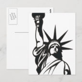 自由の女神 ポストカード (正面/裏面)