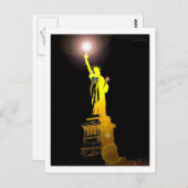 自由の女神 ポストカード (正面/裏面)