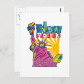 自由の女神 ポストカード (正面/裏面)