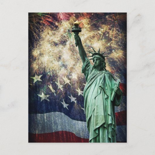 自由の女神 ポストカード (正面)